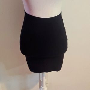 Fashion Nova High Waist Black Mini Skirt. Size S
